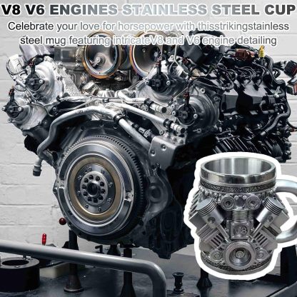 🔥Limited Edition🎁V Engines Stainless Steel Cup